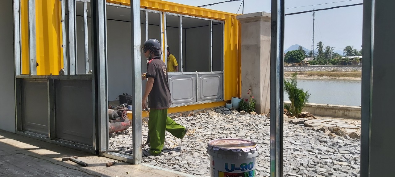 Nhà mẫu Container tại Nha Trang ấn tượng từ cái nhìn đầu tiên